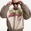 Geaca Nascar cu petice Geaca Nascar cu petice
