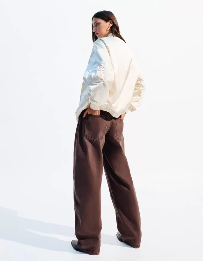 Geacă bomber oversize SERIA BERSHKA Geacă bomber oversize SERIA BERSHKA