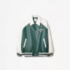 Geaca de piele artificiala varsity