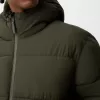 Geaca puf cu gluga Geaca puf cu gluga