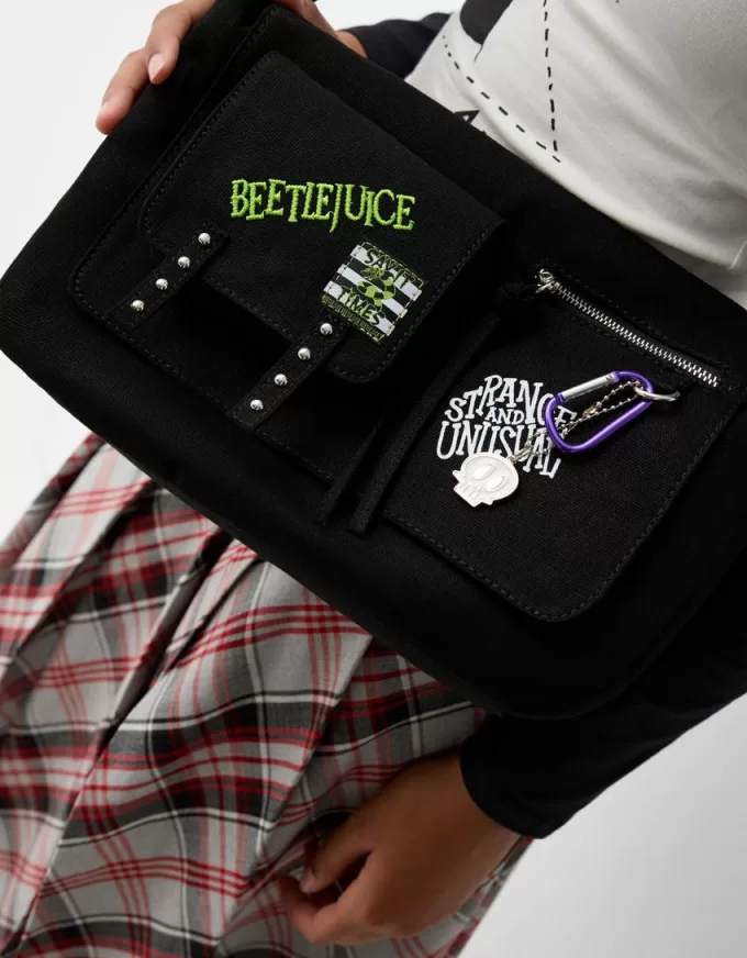 Geanta Beershka x Beetlejuice Geanta Beershka x Beetlejuice