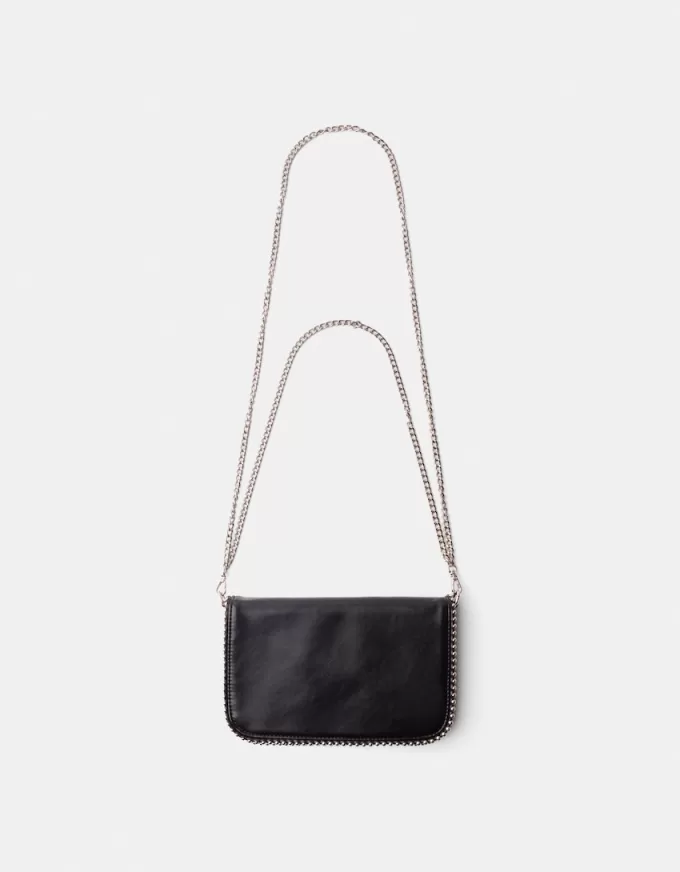 Geantă crossbody cu efect de piele în mai multe direcții Geantă crossbody cu efect de piele în mai multe direcții