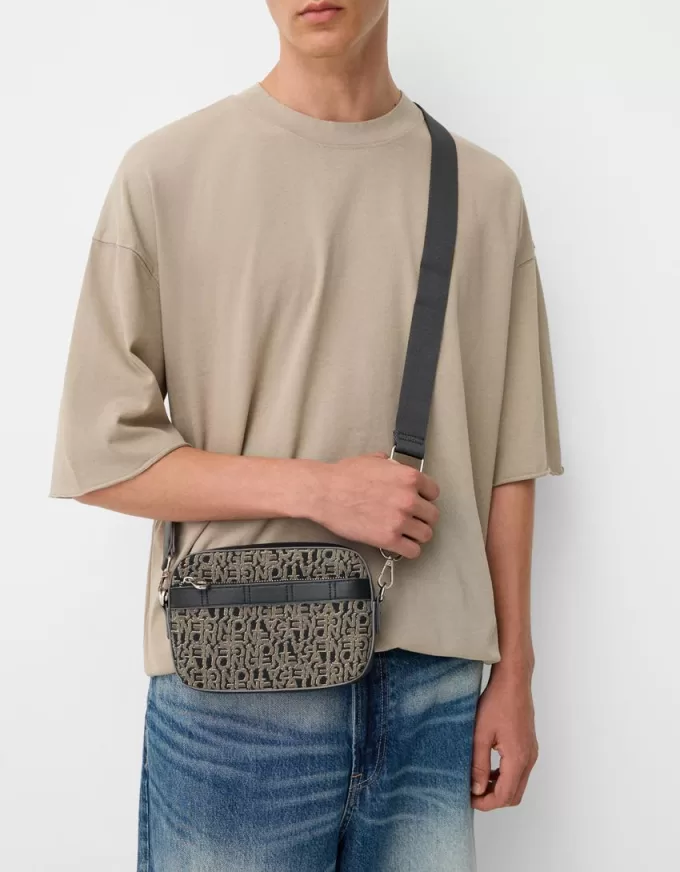 Geantă crossbody jacquard Geantă crossbody jacquard