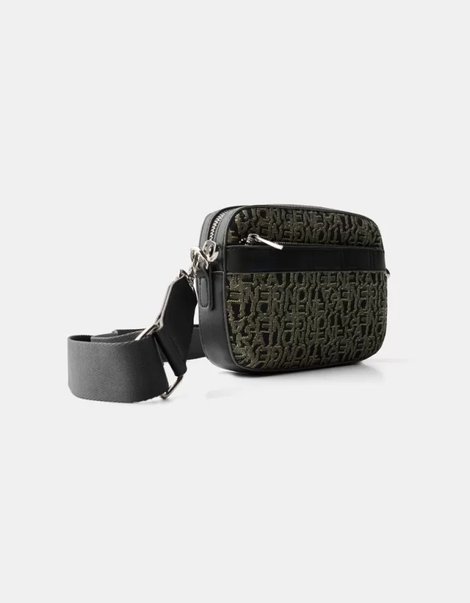 Geantă crossbody jacquard Geantă crossbody jacquard