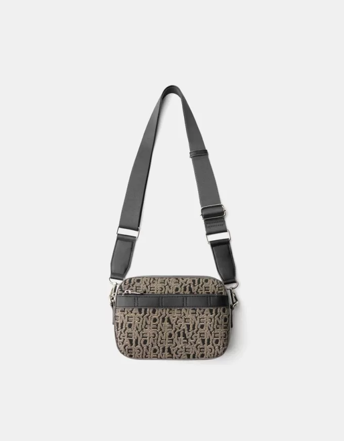 Geantă crossbody jacquard Geantă crossbody jacquard