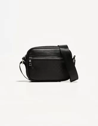 Geantă tip crossbody tehnică imprimată Geantă tip crossbody tehnică imprimată