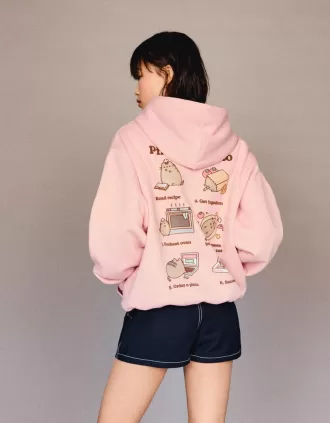 Hanorac Pusheen cu glugă