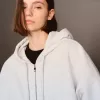 Hanorac cu fermoar Hanorac cu fermoar