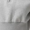 Hanorac cu fermoar cu broderie Hanorac cu fermoar cu broderie