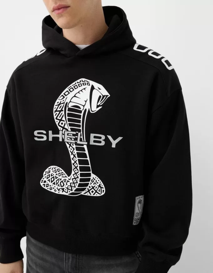 Hanorac cu glugă Shelby GT 500KR boxy fit Hanorac cu glugă Shelby GT 500KR boxy fit