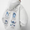 Hanorac cu glugă cu imprimeu Lilo & Stitch Hanorac cu glugă cu imprimeu Lilo & Stitch