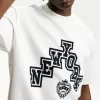 Hanorac cu maneca scurta din material Tricou cu imprimeu sportiv Hanorac cu maneca scurta din material Tricou cu imprimeu sportiv