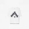 Hanorac cu maneca scurta din material Tricou cu imprimeu sportiv Hanorac cu maneca scurta din material Tricou cu imprimeu sportiv