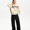 Hanorac imprimat boxy fit Hanorac imprimat boxy fit