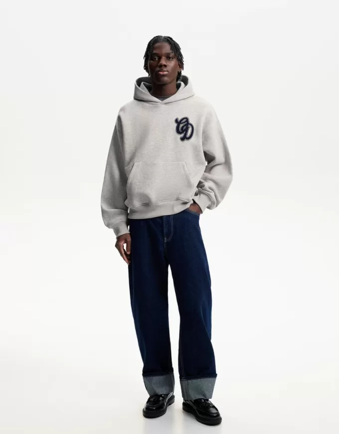 Hanorac imprimat boxy fit Hanorac imprimat boxy fit