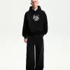 Hanorac imprimat boxy fit Hanorac imprimat boxy fit