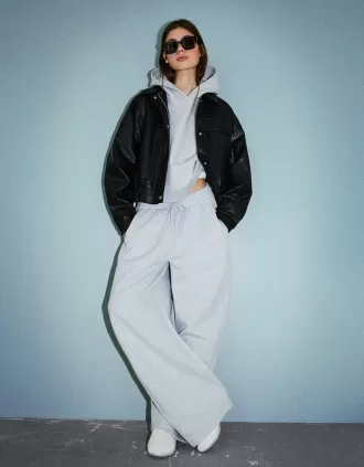 Hanorac material pantaloni butoi