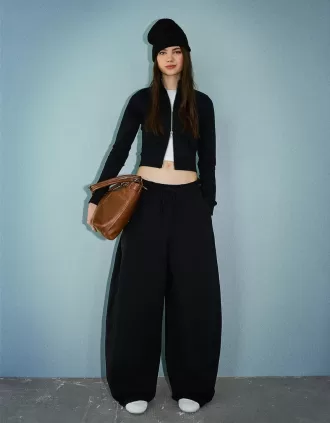 Hanorac material pantaloni butoi