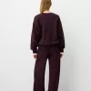 Hanorac oversize cu buzunare laterale Hanorac oversize cu buzunare laterale