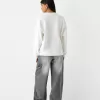 Hanorac oversize cu buzunare laterale Hanorac oversize cu buzunare laterale