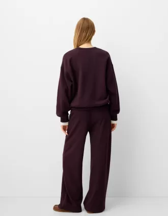 Hanorac oversize cu buzunare laterale