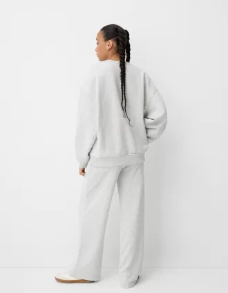 Hanorac oversize cu buzunare laterale
