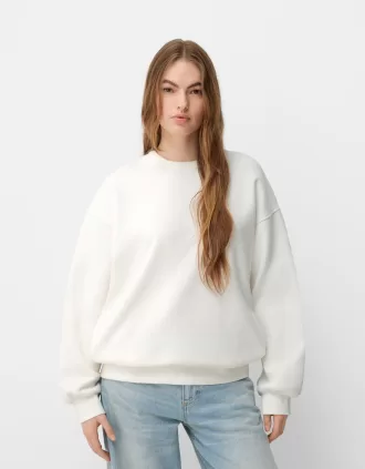 Hanorac oversize cu buzunare laterale
