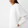 Hanorac oversize cu buzunare laterale Hanorac oversize cu buzunare laterale