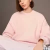 Hanorac oversize cu buzunare laterale Hanorac oversize cu buzunare laterale