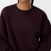 Hanorac oversize cu buzunare laterale Hanorac oversize cu buzunare laterale