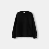 Hanorac oversize cu buzunare laterale Hanorac oversize cu buzunare laterale