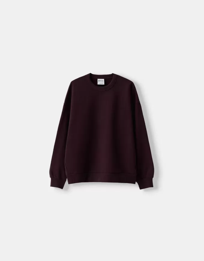 Hanorac oversize cu buzunare laterale Hanorac oversize cu buzunare laterale