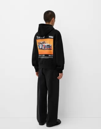 Hanorac oversize imprimat