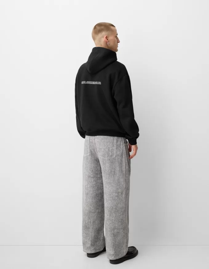 Hanorac oversize imprimat Hanorac oversize imprimat