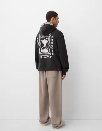Hanorac oversize imprimat