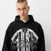 Hanorac oversize imprimat Hanorac oversize imprimat