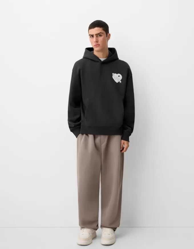 Hanorac oversize imprimat Hanorac oversize imprimat