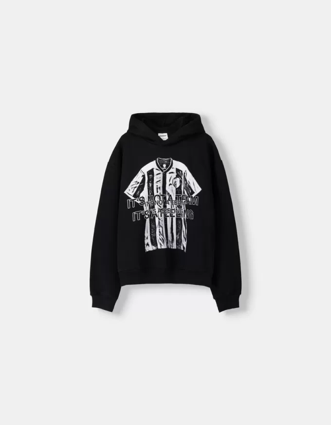 Hanorac oversize imprimat Hanorac oversize imprimat