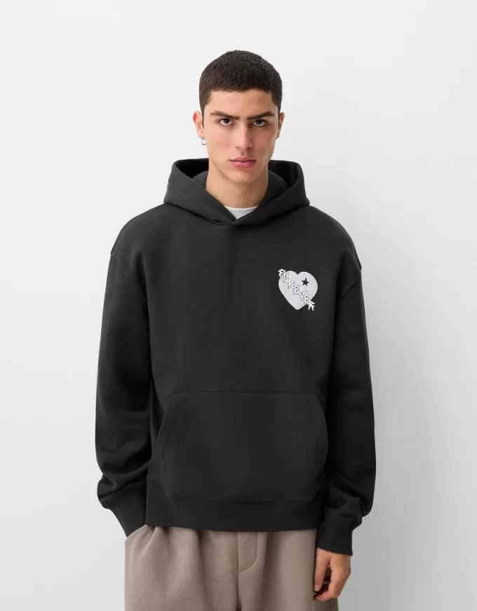 Hanorac oversize imprimat Hanorac oversize imprimat