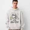 Hanorac oversize imprimat Hanorac oversize imprimat