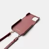 Husa iPhone cu snur cu efect piele Husa iPhone cu snur cu efect piele