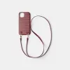 Husa iPhone cu snur cu efect piele Husa iPhone cu snur cu efect piele