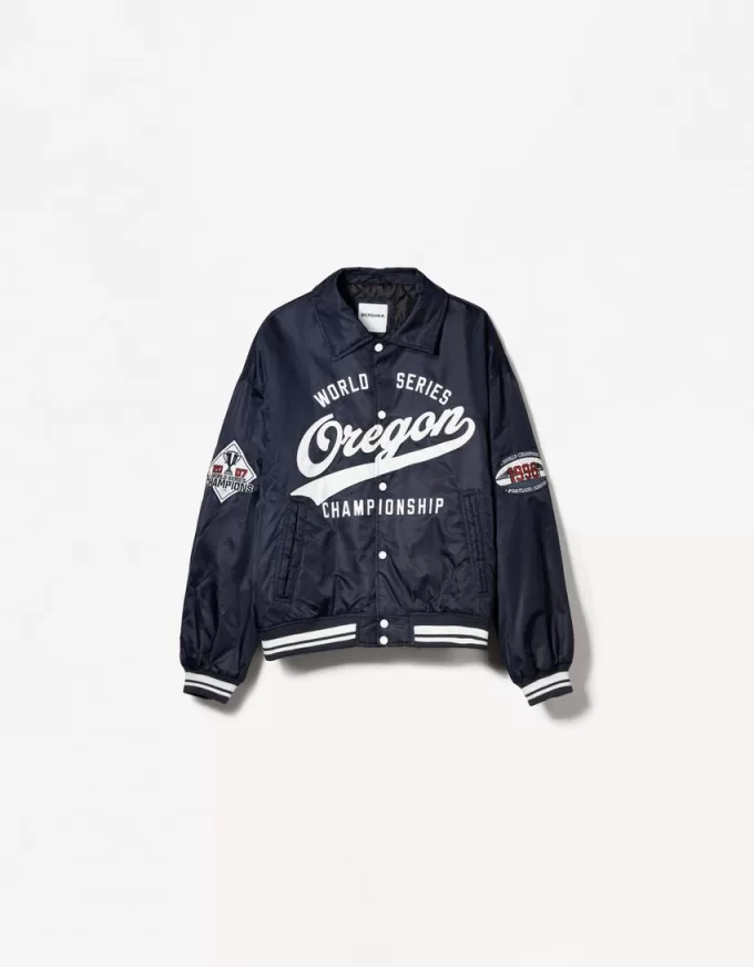 Jachetă bomber varsity Jachetă bomber varsity