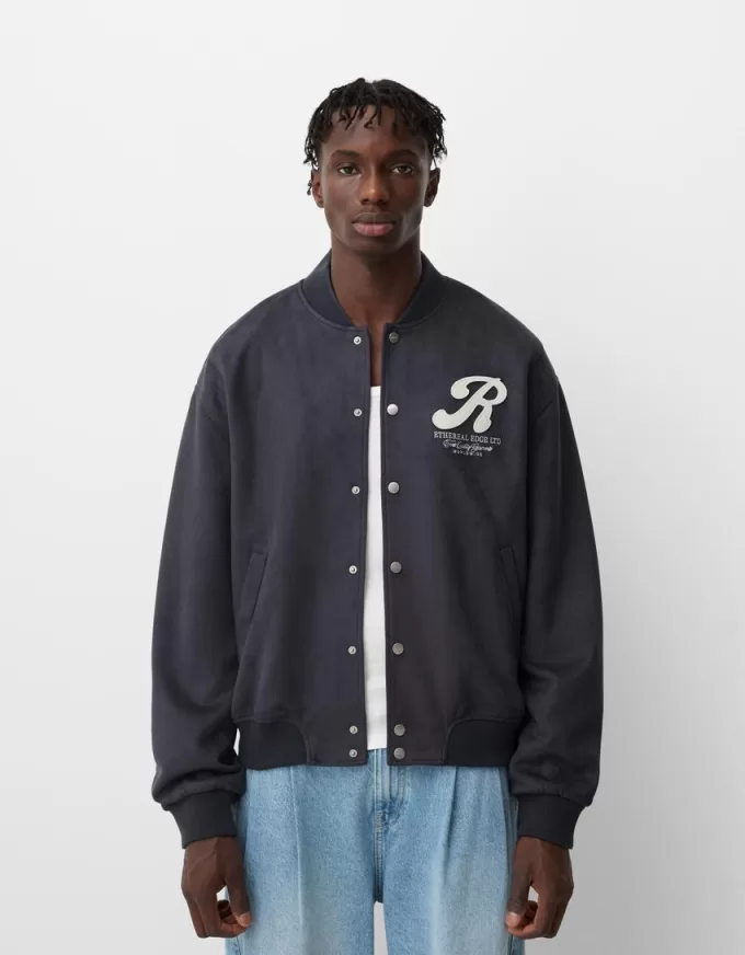 Jachetă bomber varsity Jachetă bomber varsity