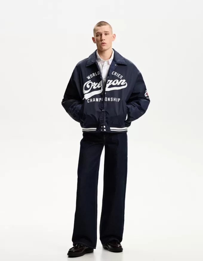 Jachetă bomber varsity Jachetă bomber varsity
