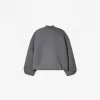 Jachetă cu efect neopren SERIA BERSHKA Jachetă cu efect neopren SERIA BERSHKA