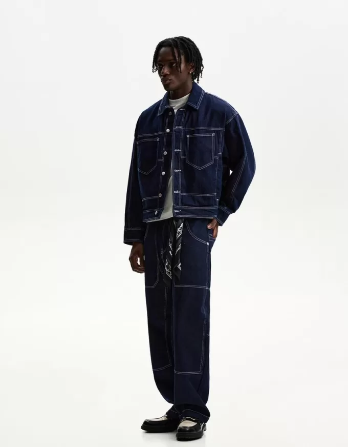 Jachetă de camioner din denim
