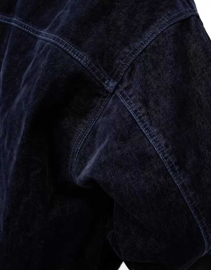 Jacheta denim cu buzunare