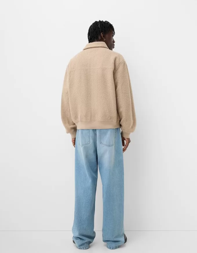 Jachetă din faux shearling Jachetă din faux shearling