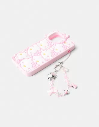 Lanț de telefoane mobile Hello Kitty Mania Lanț de telefoane mobile Hello Kitty Mania
